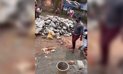 Visual from the spot (Screengrab)