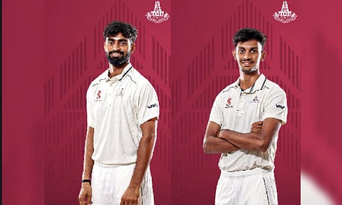 Right-arm medium pacer Sonu Yadav (4/50) and in-form left-arm spinner S Ajith Ram (4/30)