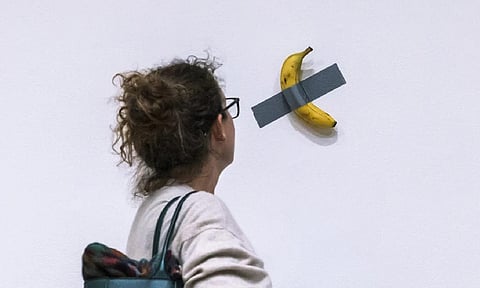 How a viral, duct-taped banana came to be worth $1 million