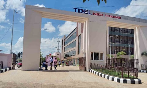 A view of Tidel Neo in Thanjavur. Karur and Pudukkottai will also get similar IT parks soon&nbsp;