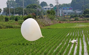 South Korea says North Korea is 'crossing line' with trash balloon campaign