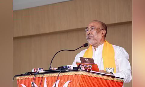 Manipur Chief Minister N Biren Singh (PTI)&nbsp;