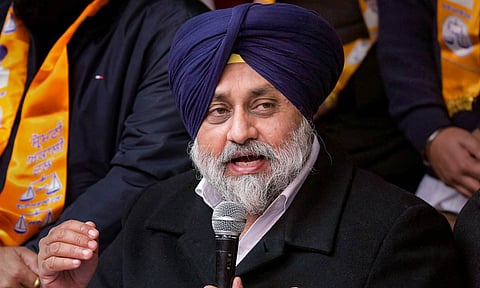 Sukhbir Singh Badal (PTI)&nbsp;
