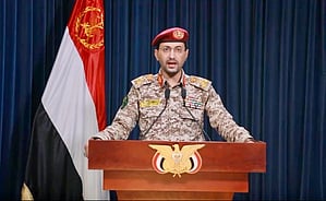 &nbsp;Houthi military spokesperson Yahya Sarea (IANS)&nbsp;
