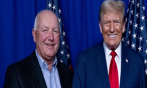 Pete Hoekstra and Donald Trump (Photo/ X@petehoekstra)