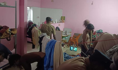 &nbsp;Namakkal police conducts search at student hostels