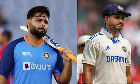 Rishabh Pant and Shreyas Iyer&nbsp;