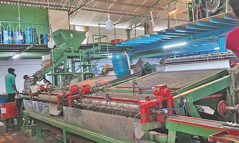 No work witnessed at a Kovilpatti match making unit