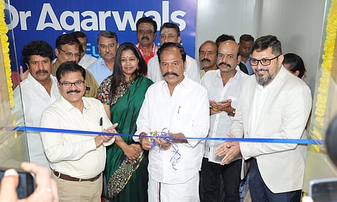 Inaguration event of Dr Agarwals Eye Hospital in Vellore