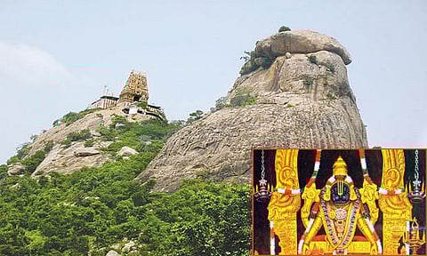 Sri Lakshminarasimhar temple in Sholingur