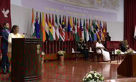 Prez Murmu calls on nation to be prepared for any emergencies, including cyberwarfare & terrorism