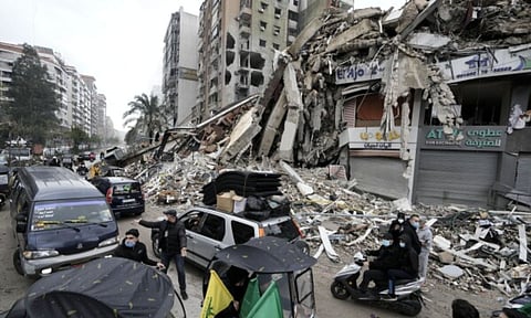 Displaced residents return to Dahiyeh (AP)