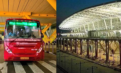 Special metropolitan bus service in Chennai airport&nbsp;