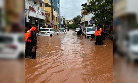 Heavy rains in Puducherry&nbsp;
