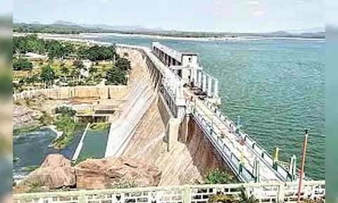 Sathanur dam in Tiruvannamalai district