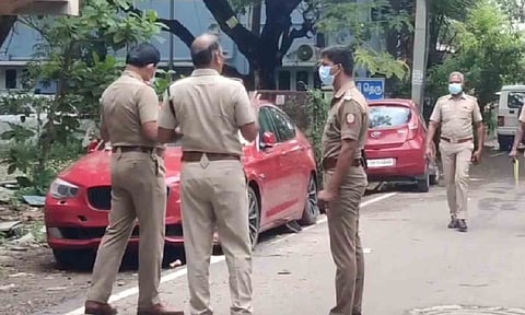 Visual from the spot (Thanthi TV)