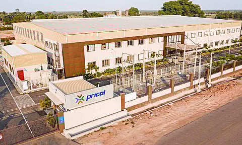 Drone view of Pricol Limited Plant&nbsp;