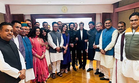 ‘The Sabarmati Report’ screening at Parliament (PTI)