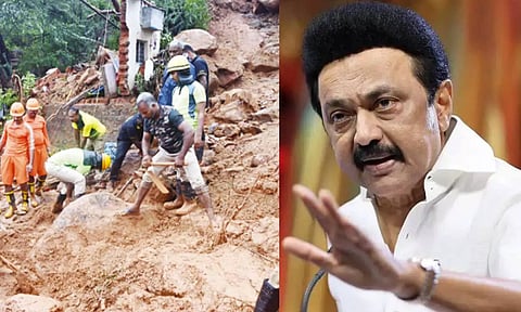 Visual from Tiruvannamalai landslide area; MK Stalin
