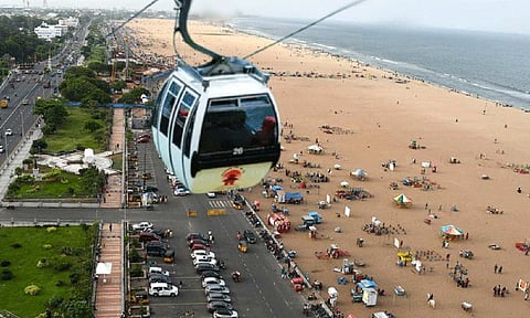 Cable car over Chennai’s Marina beach: GCC floats tender for viability study