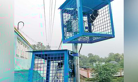 Visual from the spot