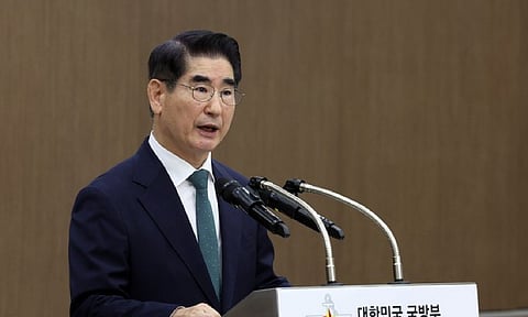 South Korea Defense Minister Kim Yong Hyun (Photo:X)