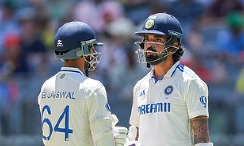 KL Rahul and Jaiswal