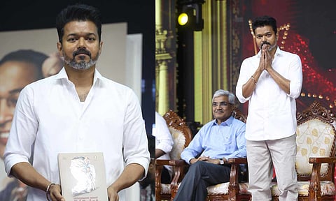 DMK using calamities for photo ops, slams Vijay at Ambedkar book launch event