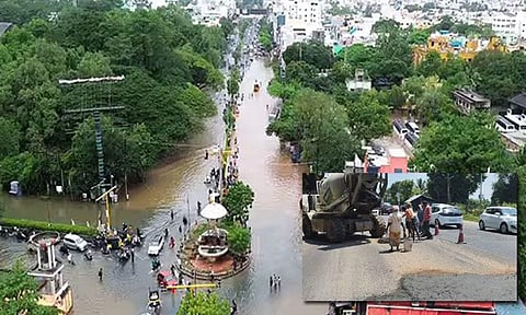 Puducherry-Cuddalore road