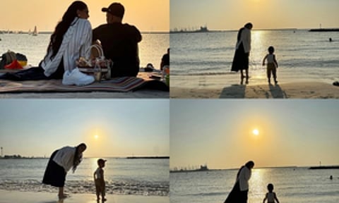 Sonam Kapoor with family members (IANS)