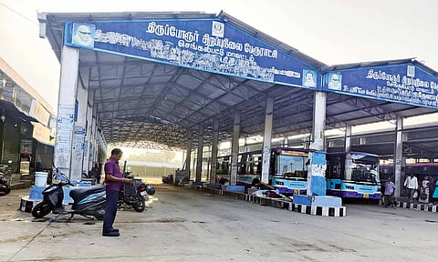 Seating areas are filthy with broken and missing chairs, and there’s a foul odour permeating the air in and around the terminus