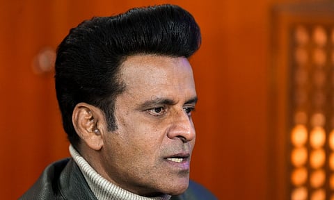Bollywood actor Manoj Bajpayee during an interview (PTI)