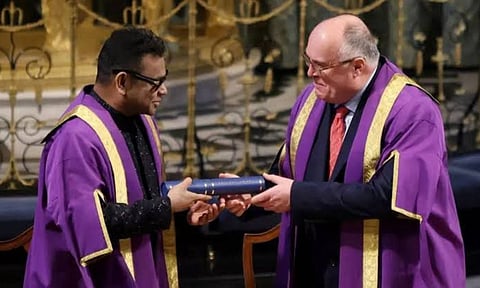 AR Rahman with Charles Mackerras (X)