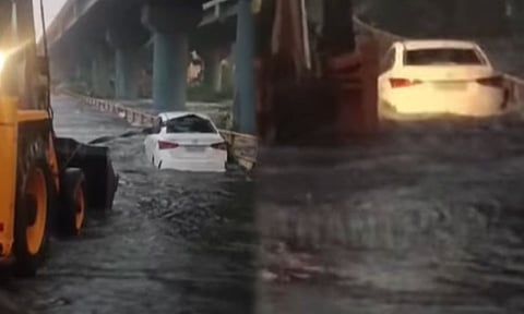 Visual from the spot (Thanthi TV)