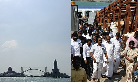 Minister for Public Works EV Velu