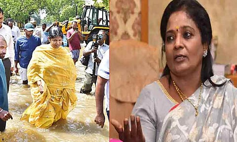 Kanimozhi; Tamilisai Soundararajan