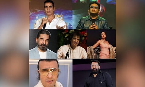 Several members of the film fraternity, including Kamal Haasan, Akshay Kumar, A. R. Rahman, Mohanlal, Kareena Kapoor Khan, Hansal Mehta, and others, expressed their condolences on his passing.