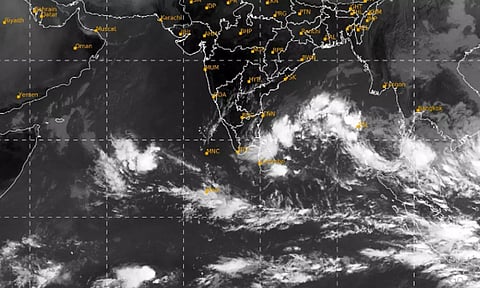 Weather prediction map