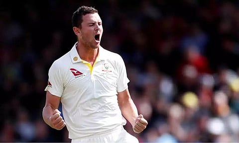 Australia pacer Josh Hazlewood&nbsp;
