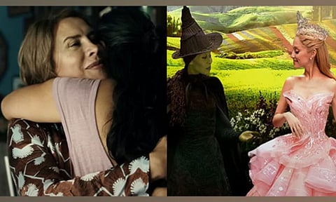 Ariana Grande, Cynthia Erivo (Photo/Instagram/@wickedmovie), Emilia Perez (Image Source: X)