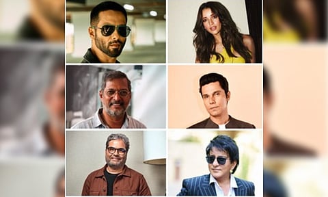 Actors Shahid Kapoor, Director Vishal Bhardwaj, Randeep Hooda, Nana Patekar, Triptii Dimri,