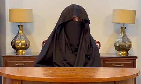 Former Pakistan PM Imran Khan's wife Bushra Bibi (Image Credit: X)