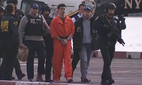 The man accused of killing UnitedHealthcare's CEO was whisked back to New York by plane (AP)