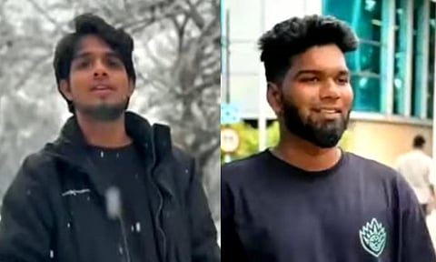 The deceased Vishnu (24) of Kerala and Gokul (24) of Pallavaram.&nbsp;