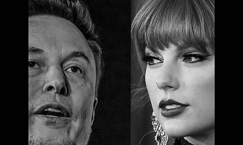 Photo illustration by The New York Times; source photographs by Mark Peterson for The New York Times and Robyn Beck/Agence France-Presse — Getty Images