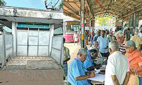 Commuters upset over lack of basic amenities at Avadi bus terminus