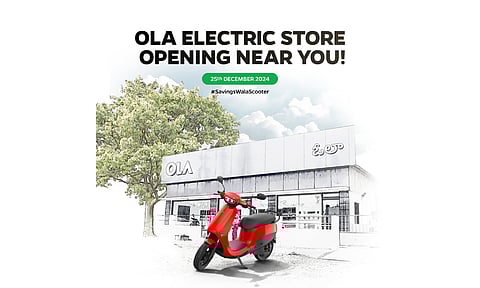Ola Electric announces #SavingsWalaScooter campaign; to expand to 4,000 stores nationwide on December 25