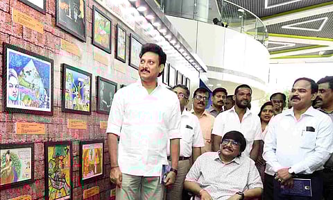 &nbsp;School Education minister Anbil Mahesh Poyyamozhi&nbsp;