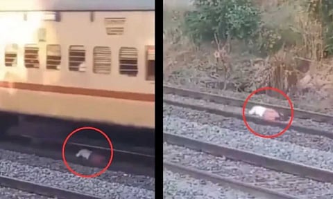 Screengrab of the incident (X)