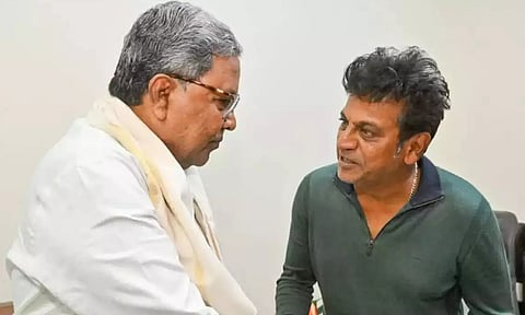 Karnataka CM Siddaramaiah on Tuesday wished Kannada superstar Shivarajkumar a speedy recovery (PTI)&nbsp;